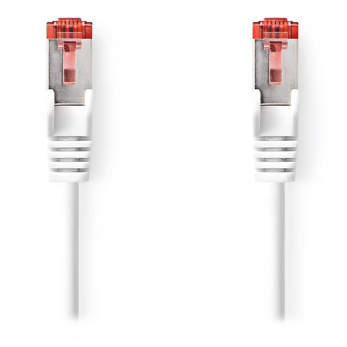 Nedis Câble RJ45 catégorie 6 S/FTP 0.15 m (Blanc)