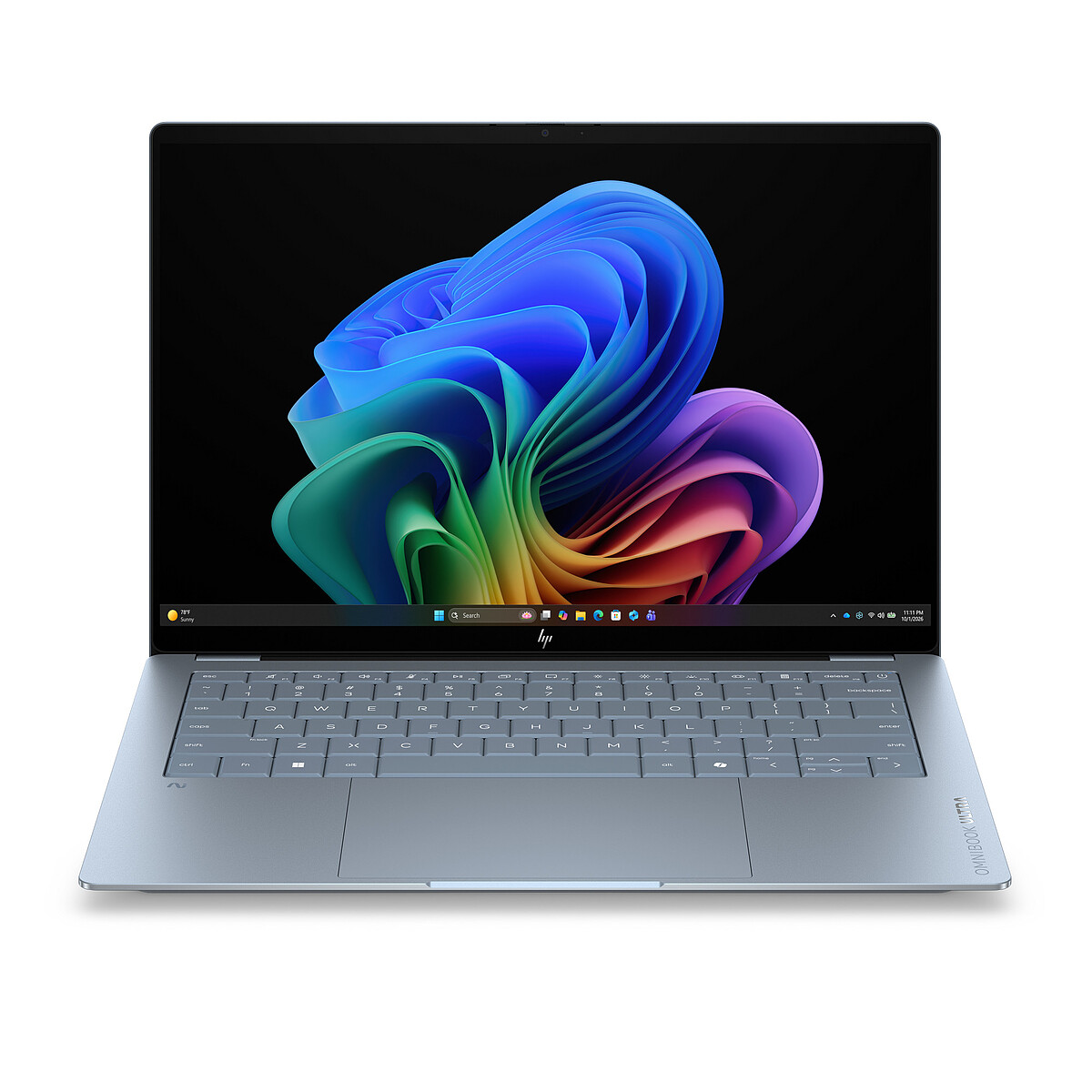 HP OmniBook Ultra Laptop Next Gen AI 14 kg0004nf Copilot+ PC Ordinateur portable 14 Écran tactile 3K LPDDR5x SDRAM SSD Wi Fi 7 802.11be Windows 11 Home et - vue 3