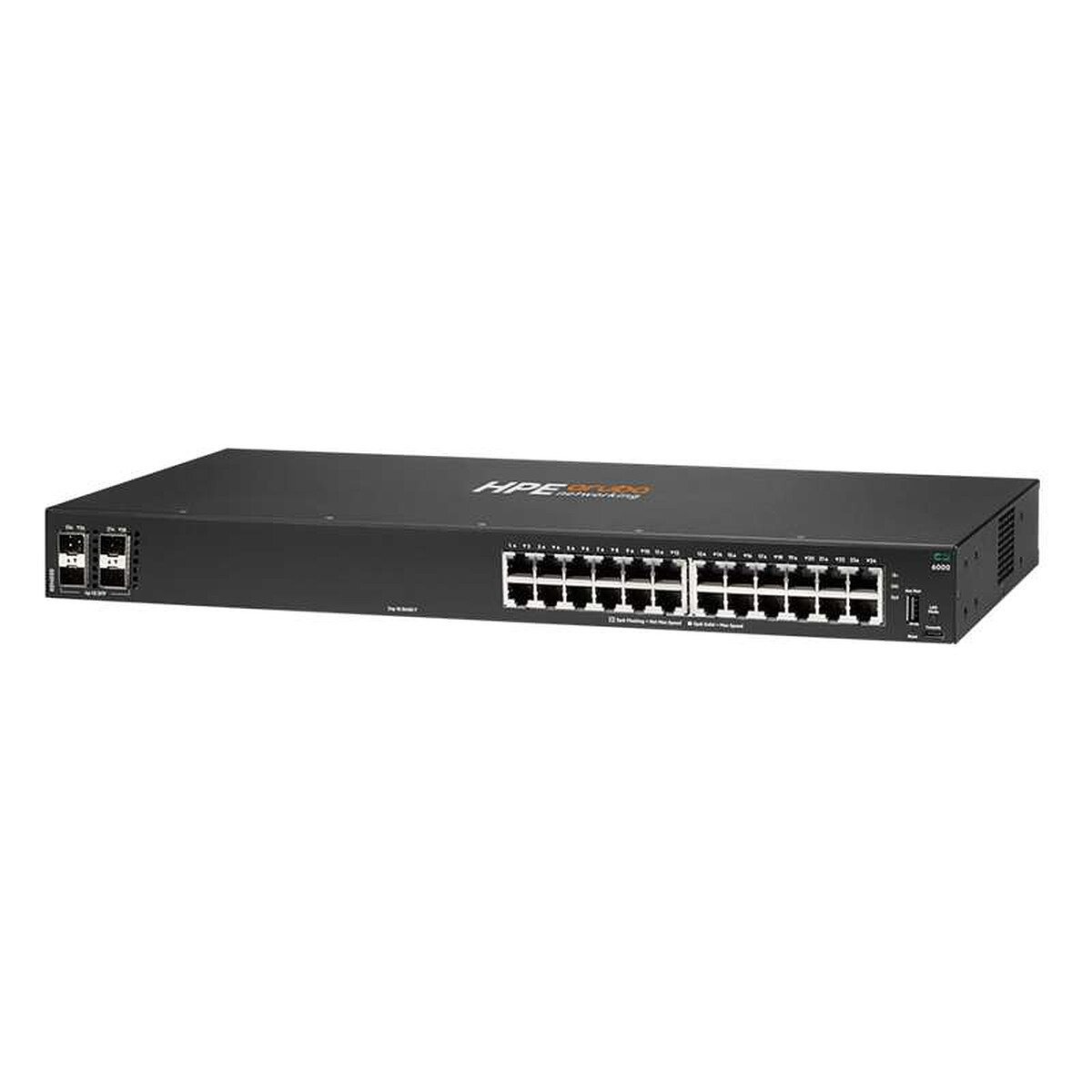 HP HPE ANW 6000 24G 4F Sw - vue 3