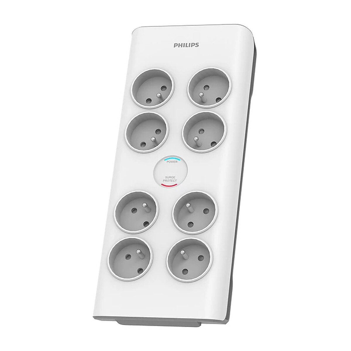 Philips multiprise parasurtenseur (8 prises secteur)