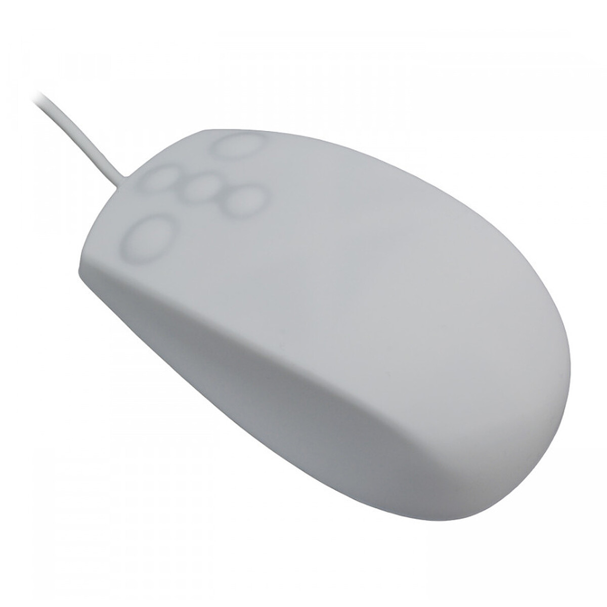 Souris optique silicone IP68 (Blanc)