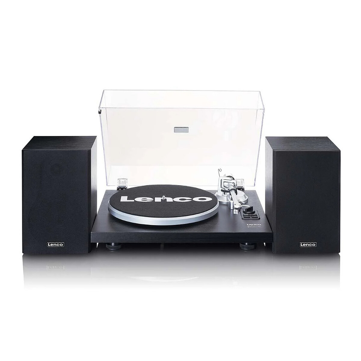 Tourne-Disque Lenco LS-500BK – Amplificateur Intégré, Haut-Parleurs Externes - vue 2