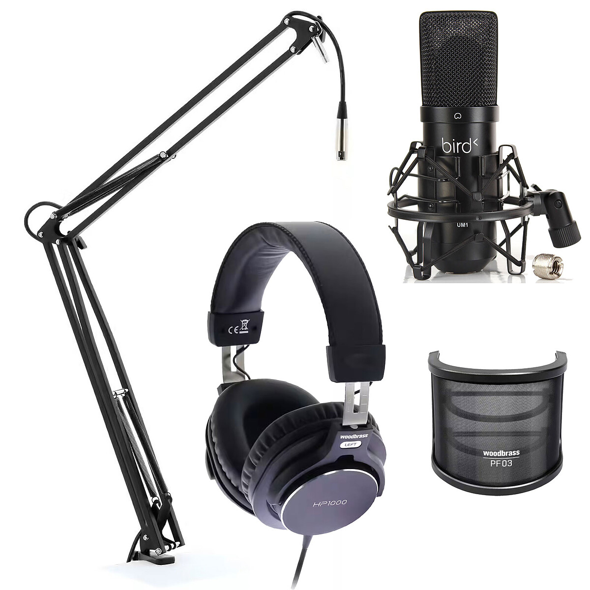 Woodbrass Pack Gaming/Streaming Essentiel