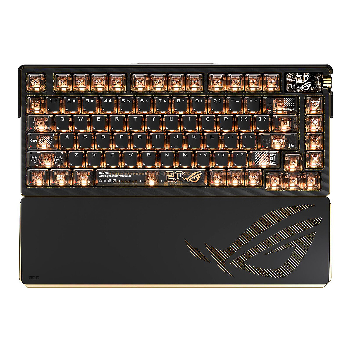 ASUS ROG Azoth Extreme 75% AZERTY Wireless NX Snow
