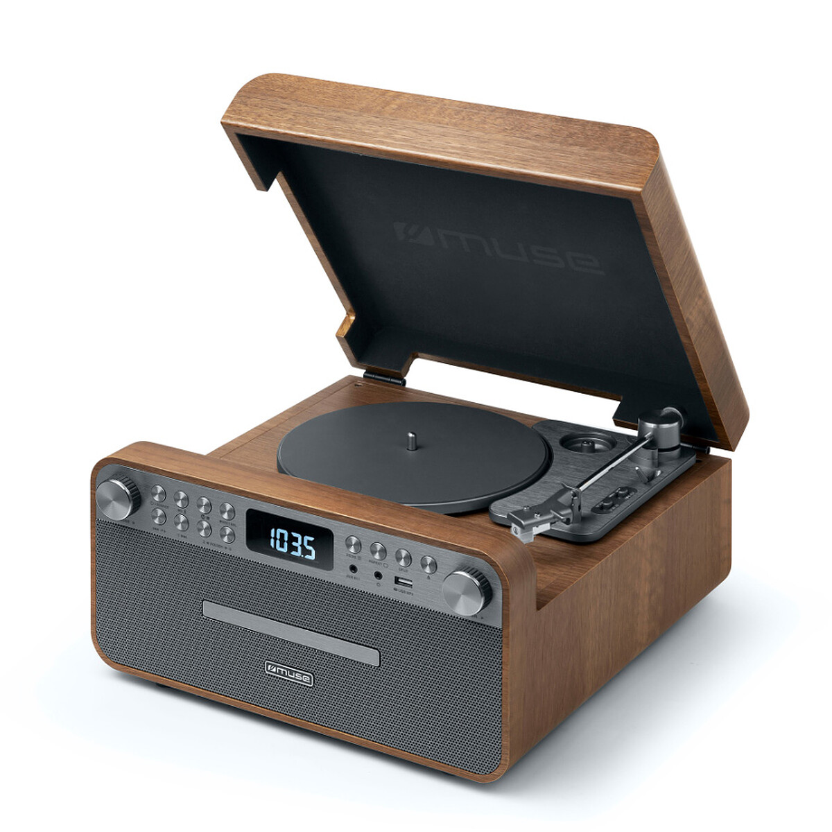Micro système CD avec vinyle Muse MT 118 AT et - vue 2