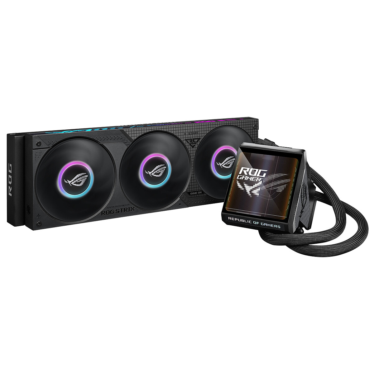 ASUS ROG Strix LC IV 360 ARGB LCD Processeur Kit de refroidissement du liquide 12 cm - vue 8
