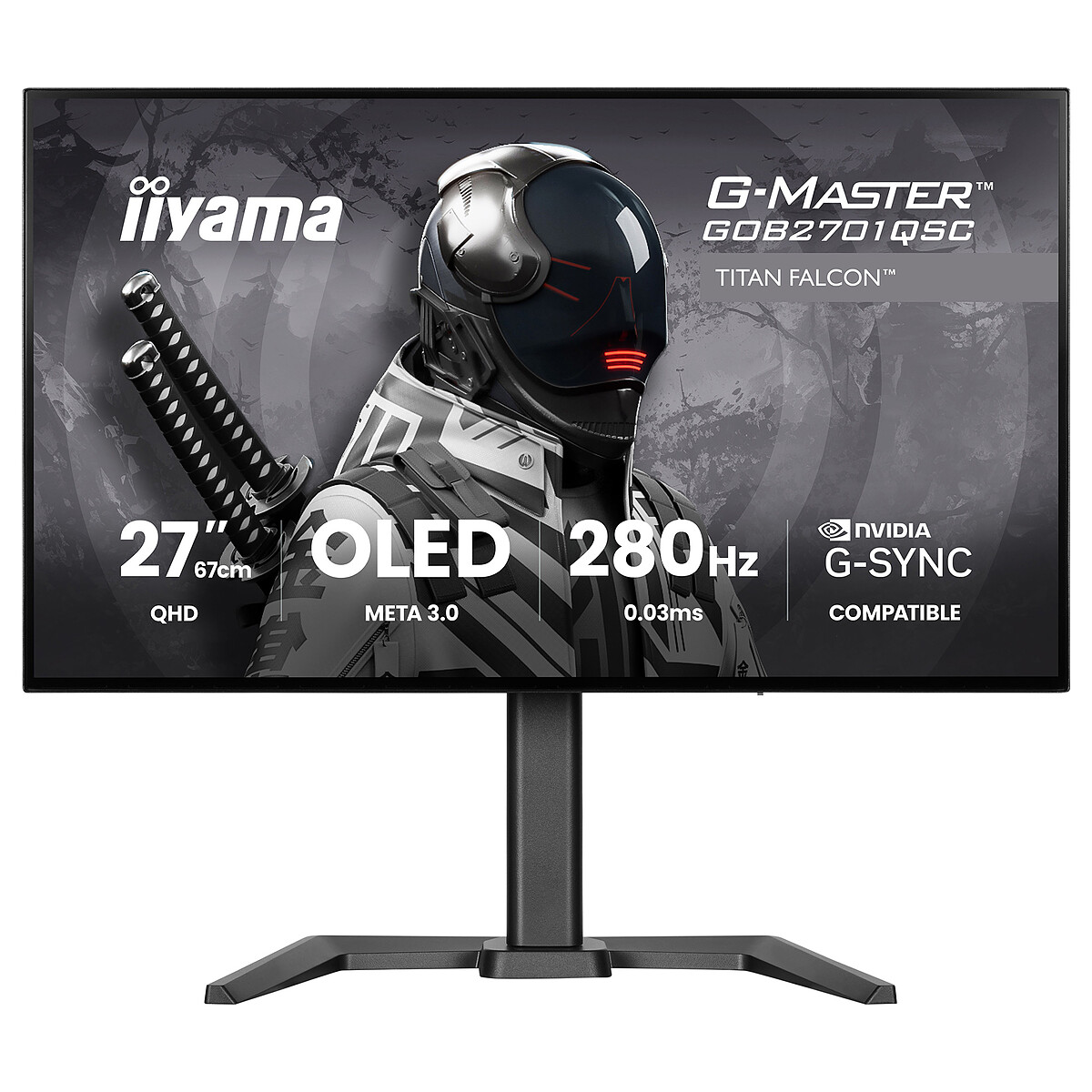iiyama 27 LED G Master GOB2701QSC B1 Titan Falcon