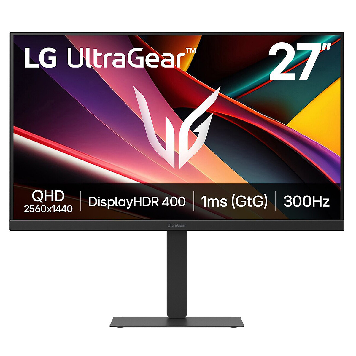 Monitor LG UltraGear 27G640A B 27 QHD 300Hz IPS FreeSync Premium HDR400 1ms - vue 6