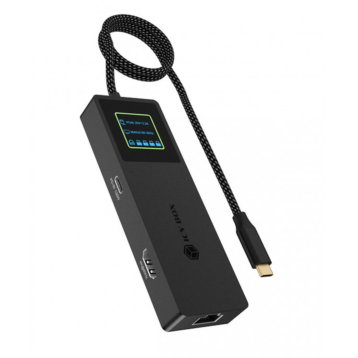 ICY BOX IB-DK4038-LCD