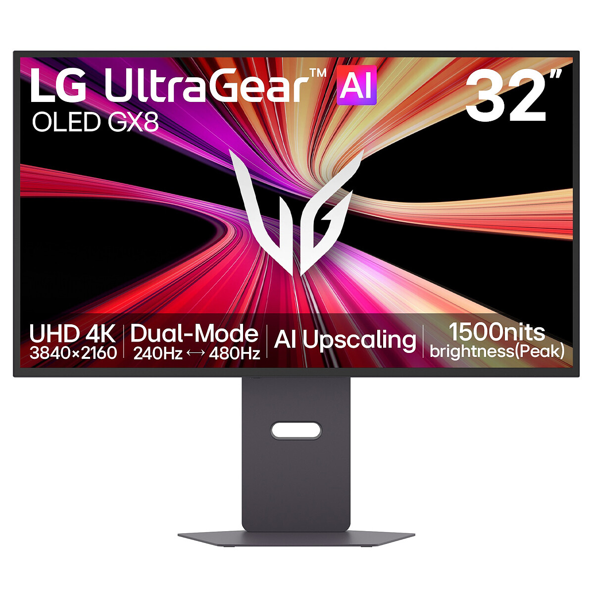 Lg Gris/Noir 31.5" Oled - Ultragear 32Gx870b-B