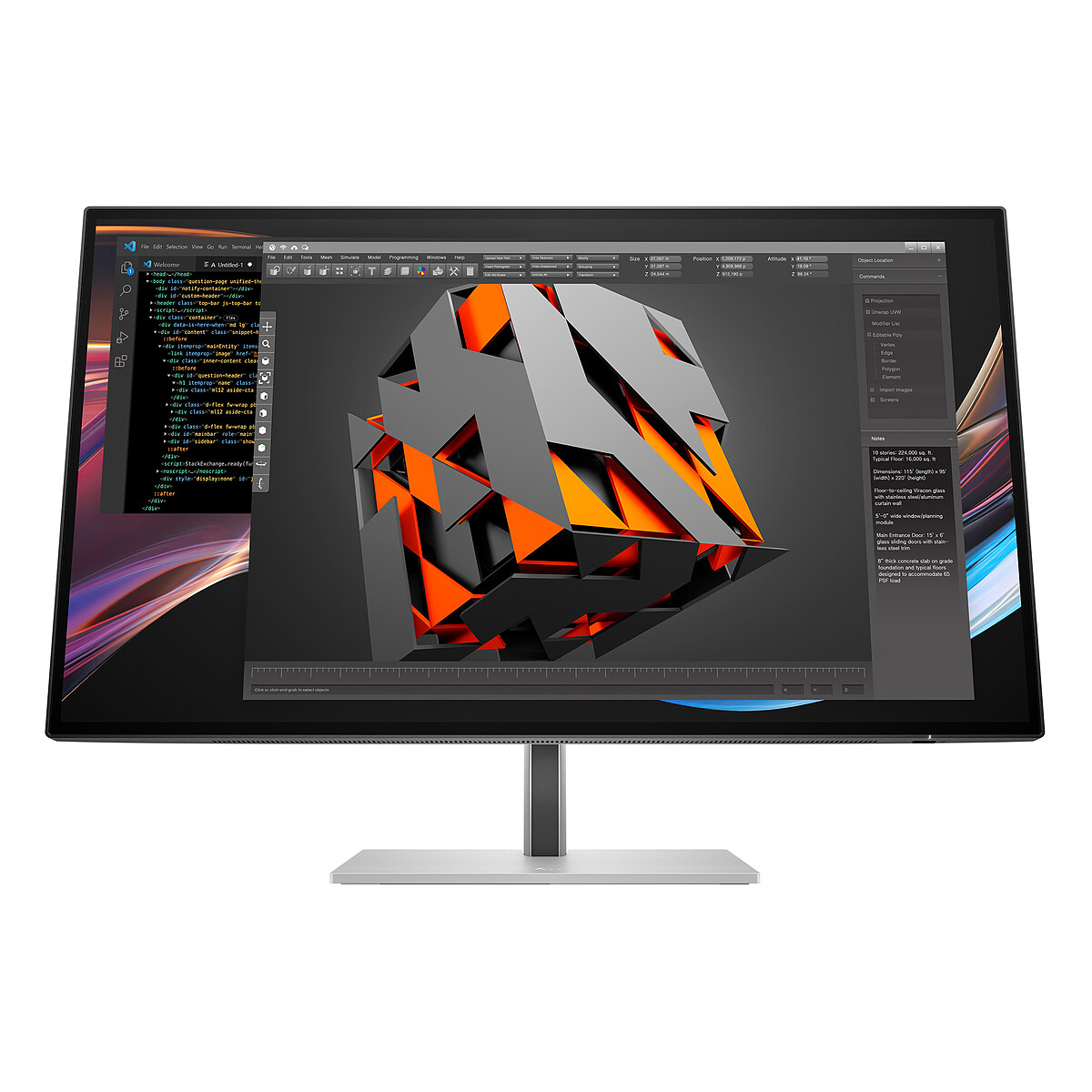 HP 727pk 27" - vue 2