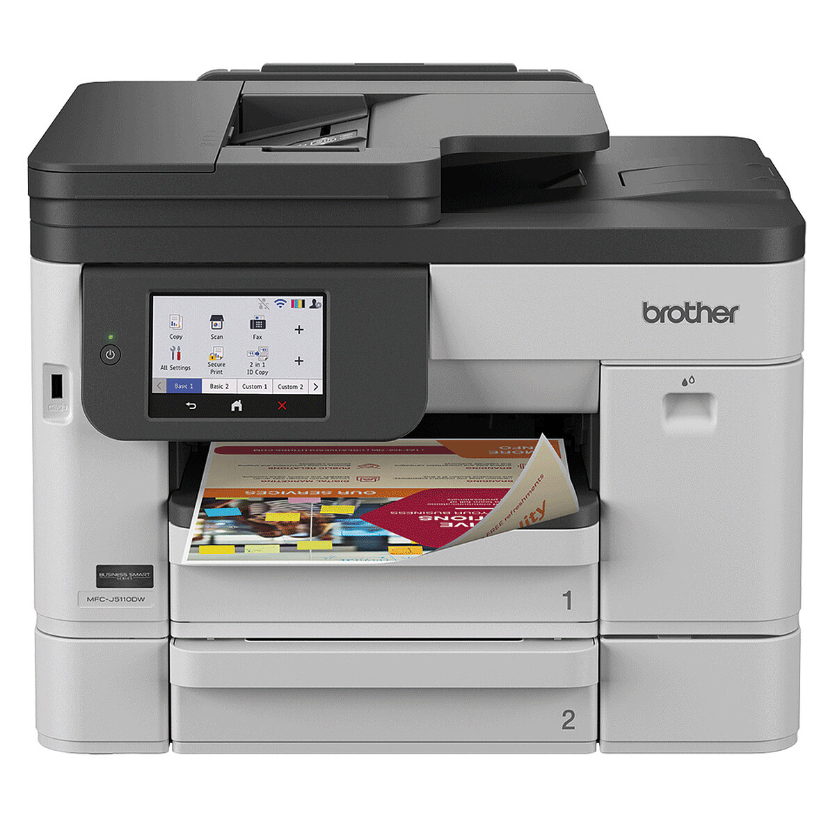 Multifonction Brother MFC J5110DW Jet d'encre Couleur WiFi Fax Duplicata - vue 3