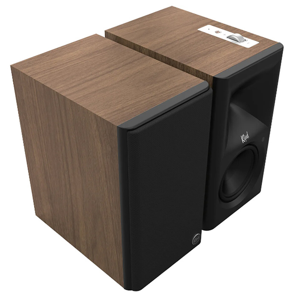 Enceintes Connectées Hi-Fi Klipsch The Fives II Walnut – Puissance 60W, 2 Haut-parleurs - vue 2
