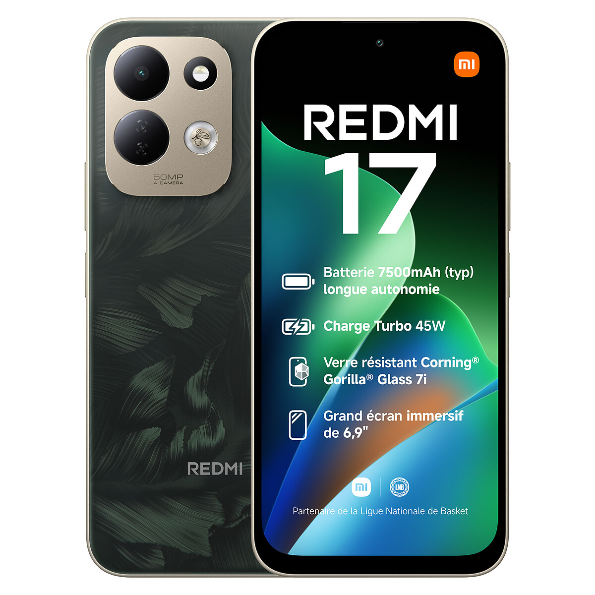 Xiaomi Redmi 17 4G Vert (4 Go / 128 Go)