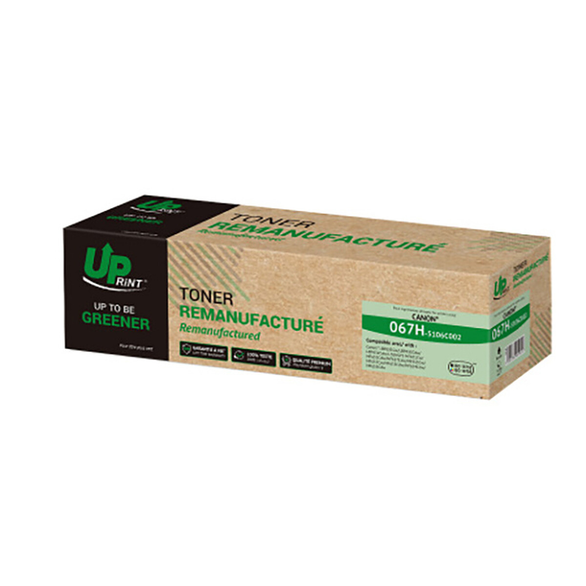 Toner Uprint compatible Canon 067H Remplace 5106C0025102C002 Neuf - vue 2