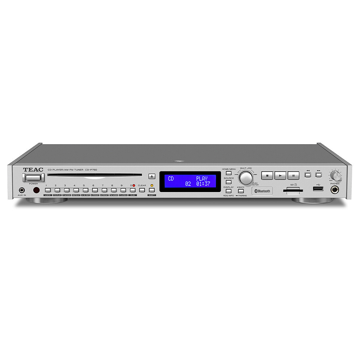Teac CD-P750DAB Argent