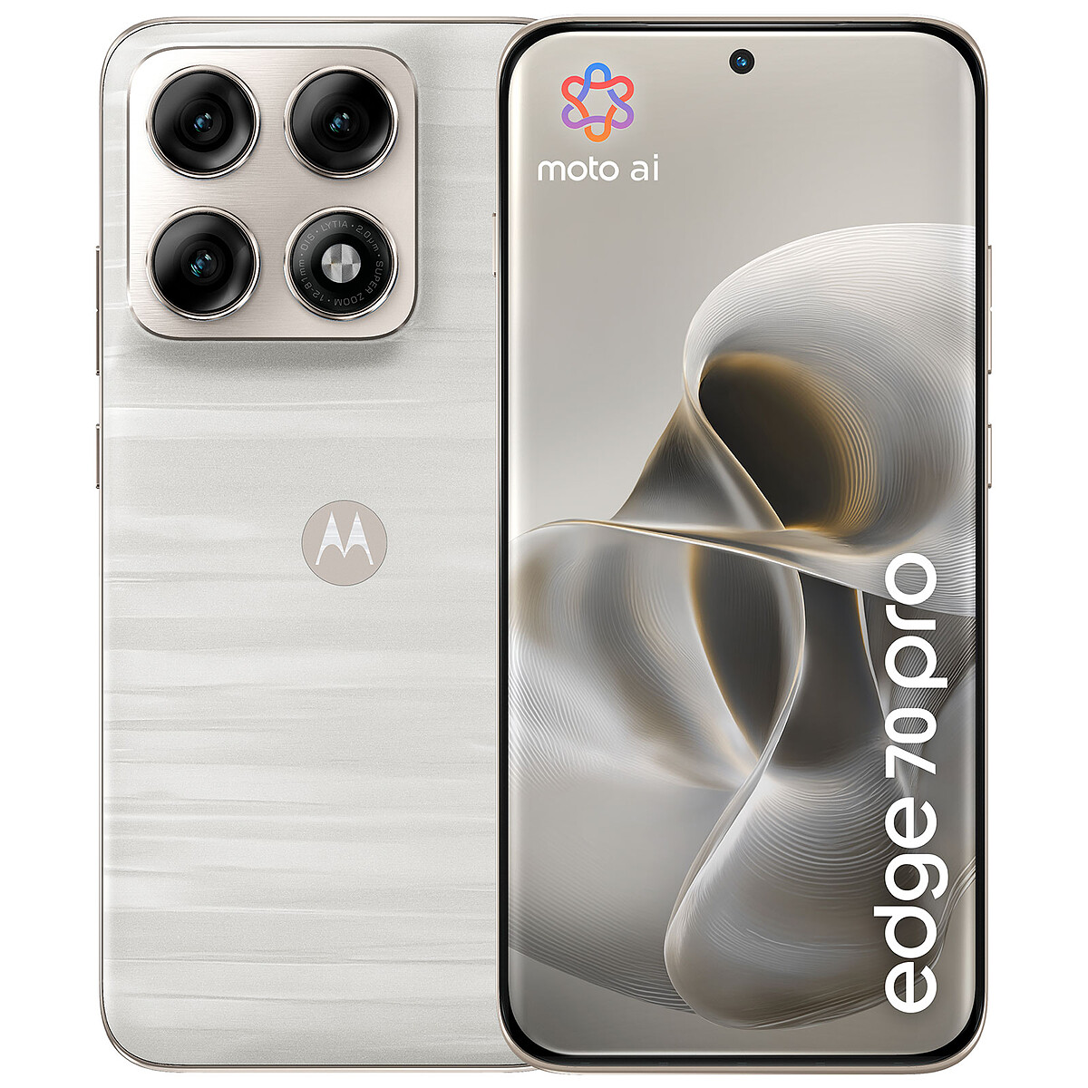 Motorola Edge 70 Pro 512 Gb Blanc - vue 2