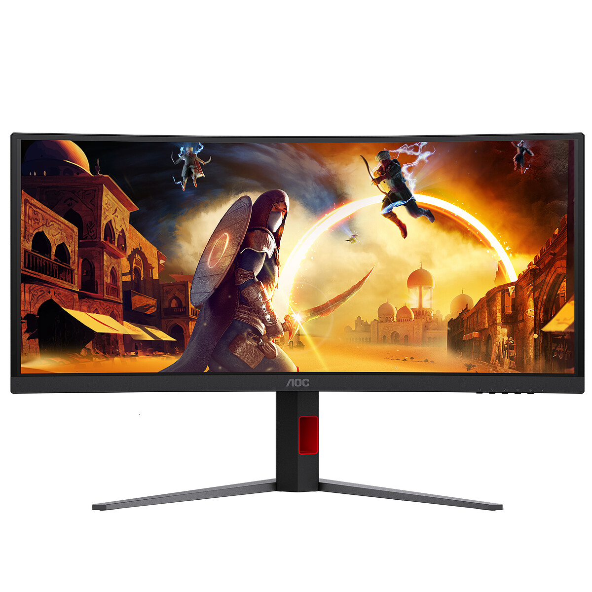 Aoc Gris/Noir 34" Led - Cu34g4ca