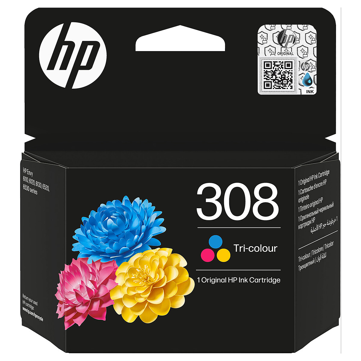 HP 308 (7FP20UE) - 3 Couleurs