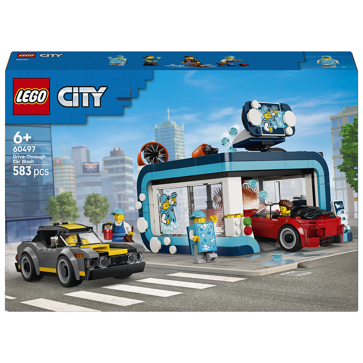 LEGO City 60497 La Station de Lavage Automatique