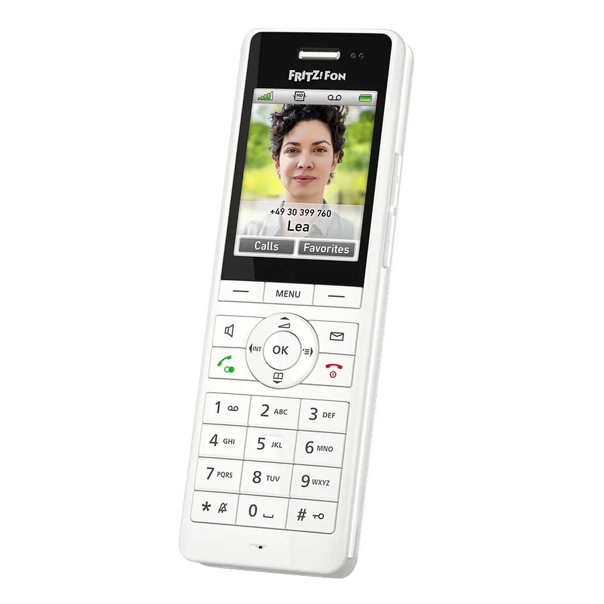 Téléphone DECT AVM FRITZ!Fon X6 – Identification de l'appelant, Mains Libres HD - vue 6