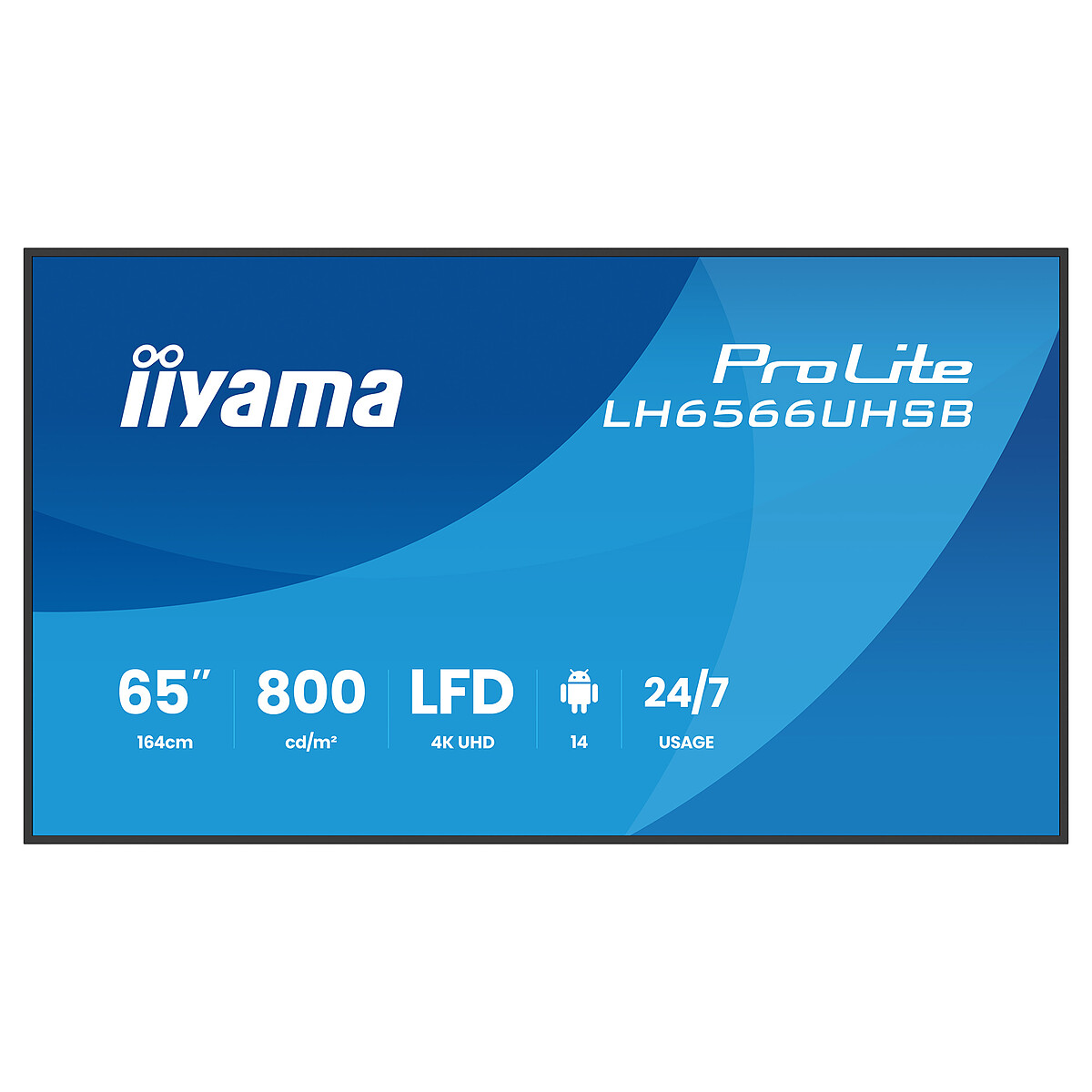 iiyama 65" LED - ProLite LH6566UHSB-B1AG