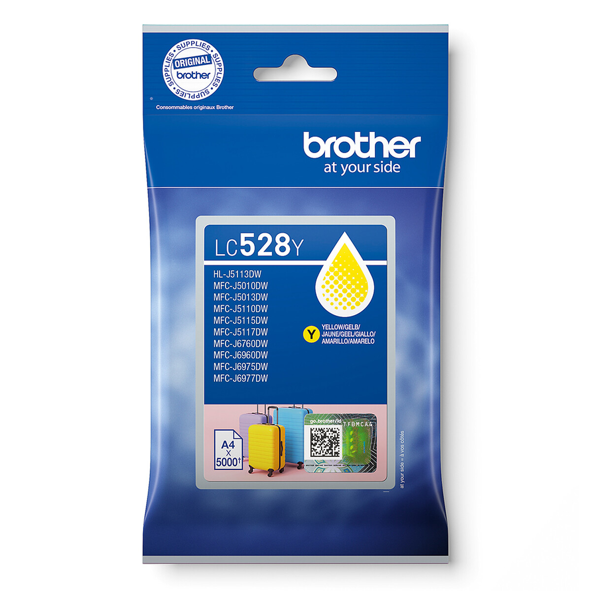 Brother LC528Y cartouche d'encre Original Jaune - vue 3