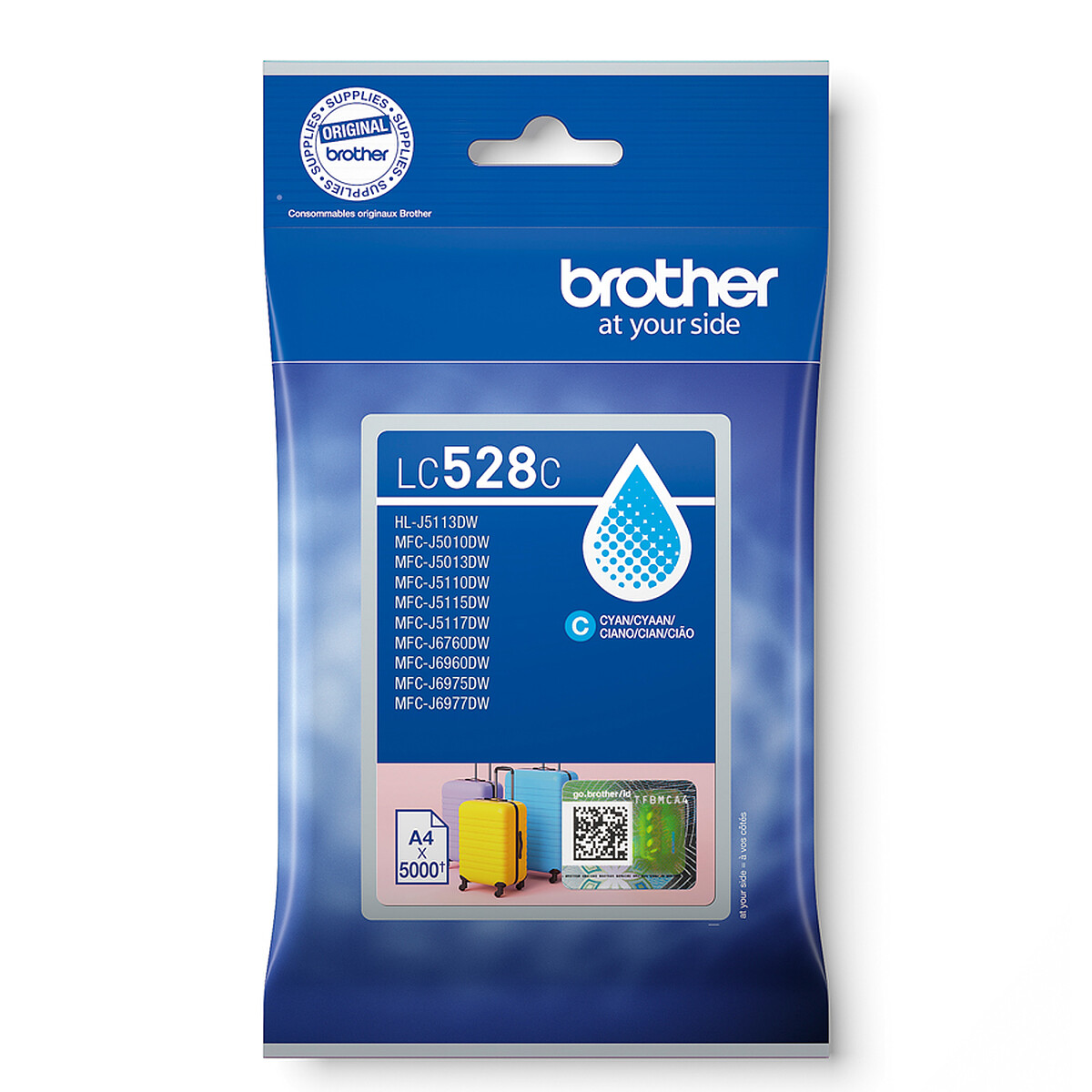 Brother LC528C cartouche d'encre Original Cyan - vue 3