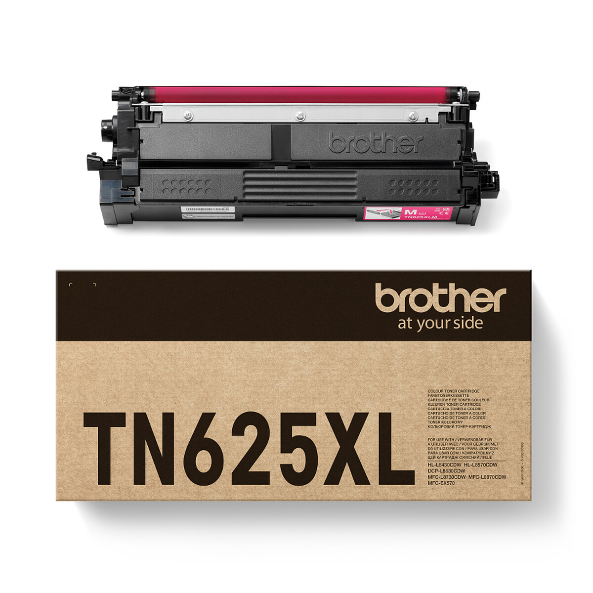 Brother TN625XLM Haute capacité original boîte cartouche de toner pour Brother DCP L8630CDW HL L8430CDW HL L8570CDW MFC L8730CDW Workhorse MFC L8970CDW