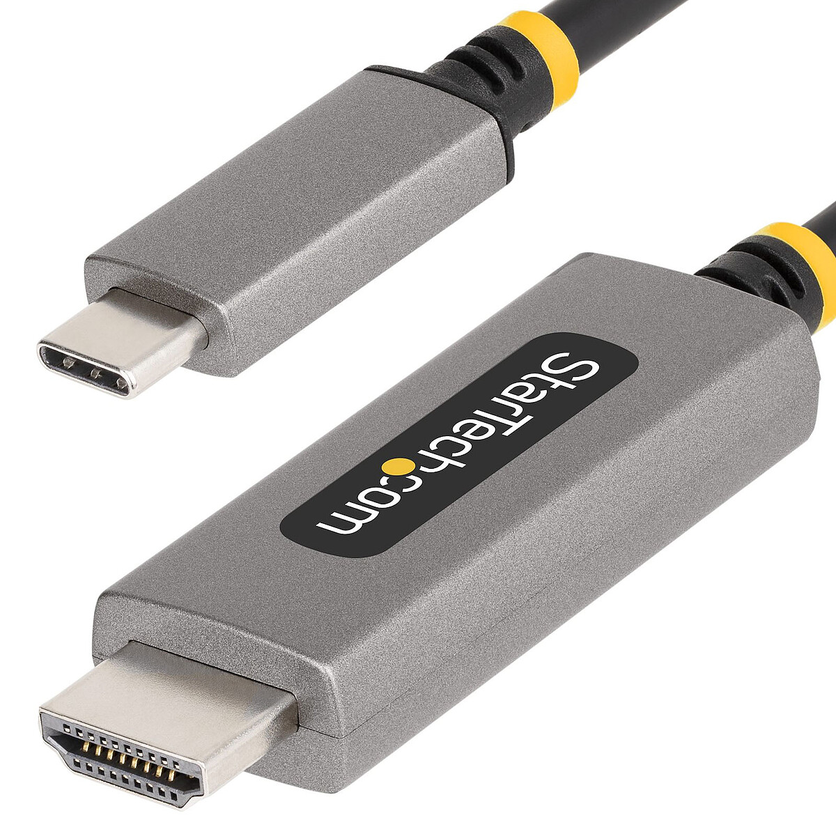StarTech.com (1M) Usb-C To Hdmi Adapter Cable, 8K 60Hz, 4K 144Hz, Hdr10, Usb Type-C To Hdmi 2.1 Video Converter Cable, Usb-C Dp Alt Mode/Usb4/Thunderbolt 3/4 Compatible Usb-C Laptop To Hdmi Monitor (134B-Usbc-Hdmi211m) Cable Adaptateur 1 3Ft de Inmac Wst - Image 4