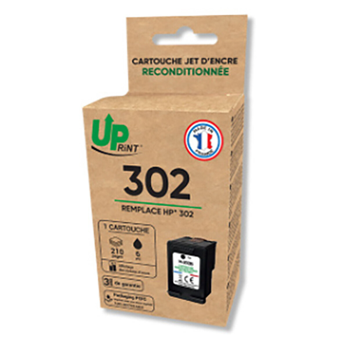 UPrint Cartouche compatible HP 302