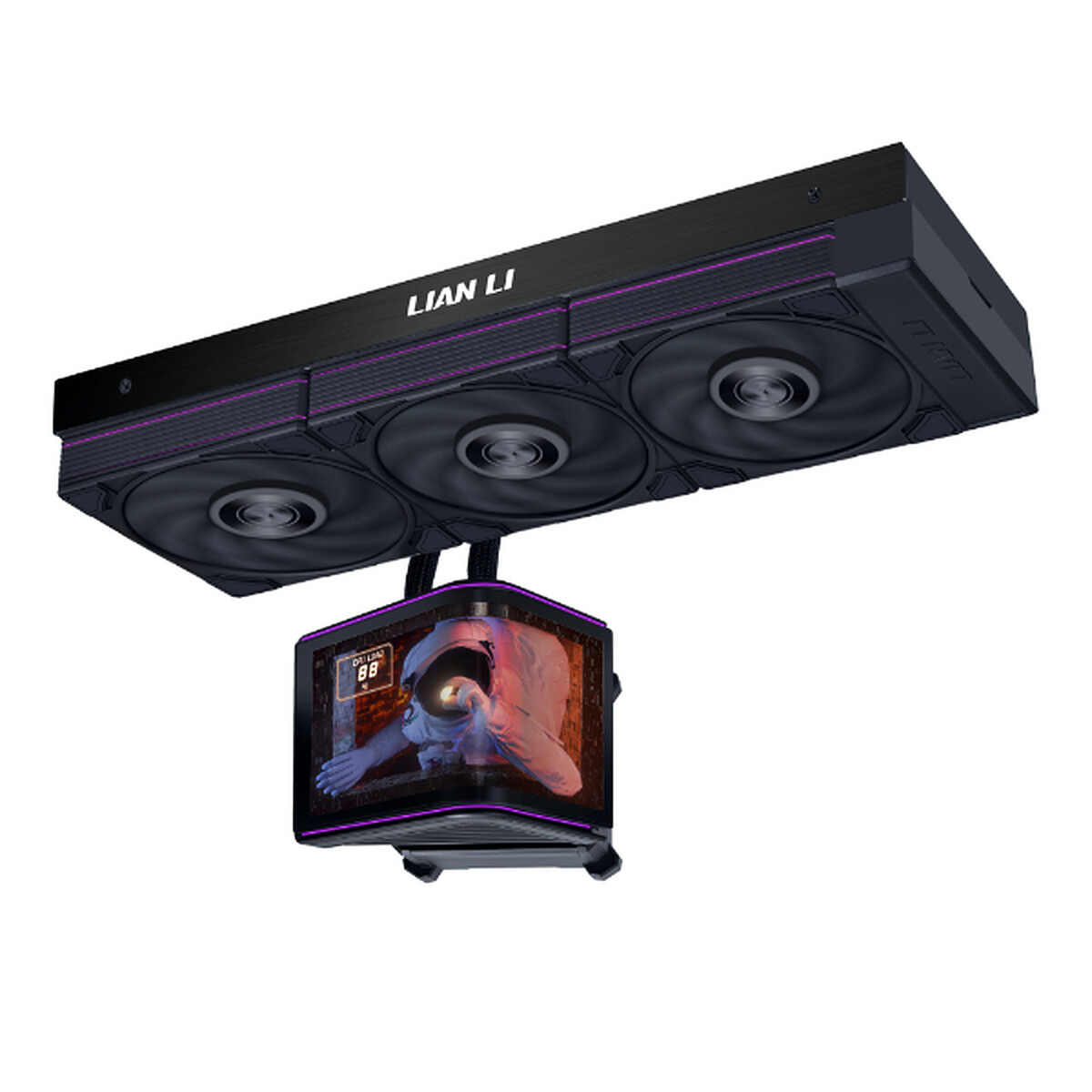 Lian Li Hydroshift II OLED Curved 360P28 - vue 1