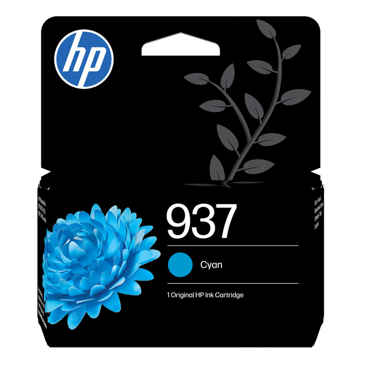 HP 937 Cartouche d'encre authentique 4S6W2NE Cyan - vue 2
