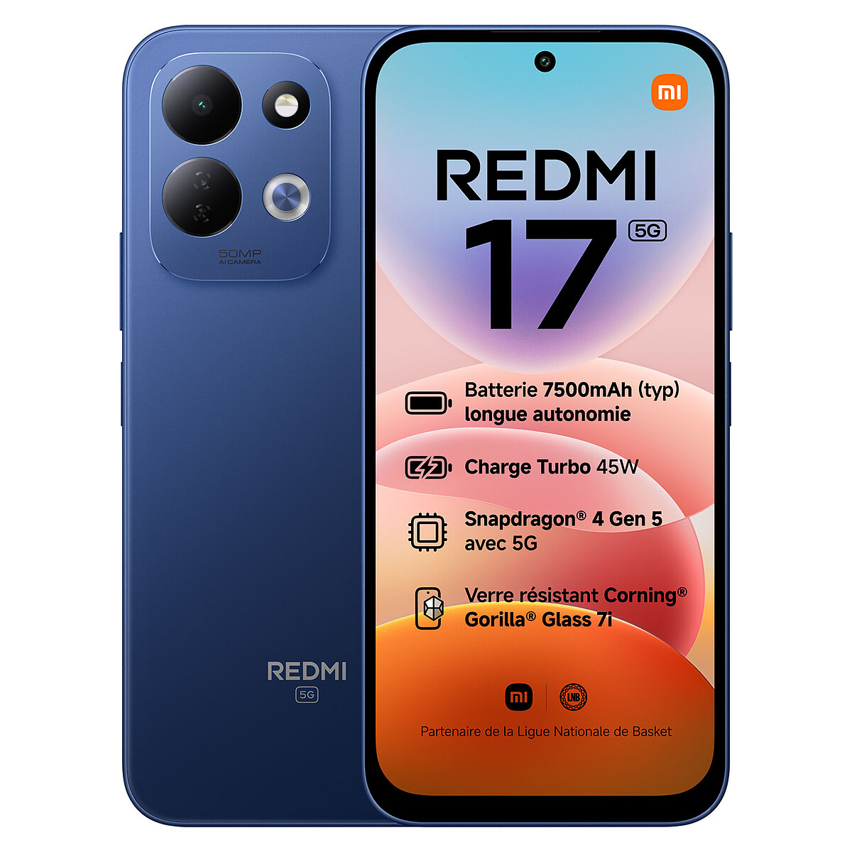 Xiaomi Bleu Redmi 17 6.9" 5G Double Nano Sim 128 Go - Image 3