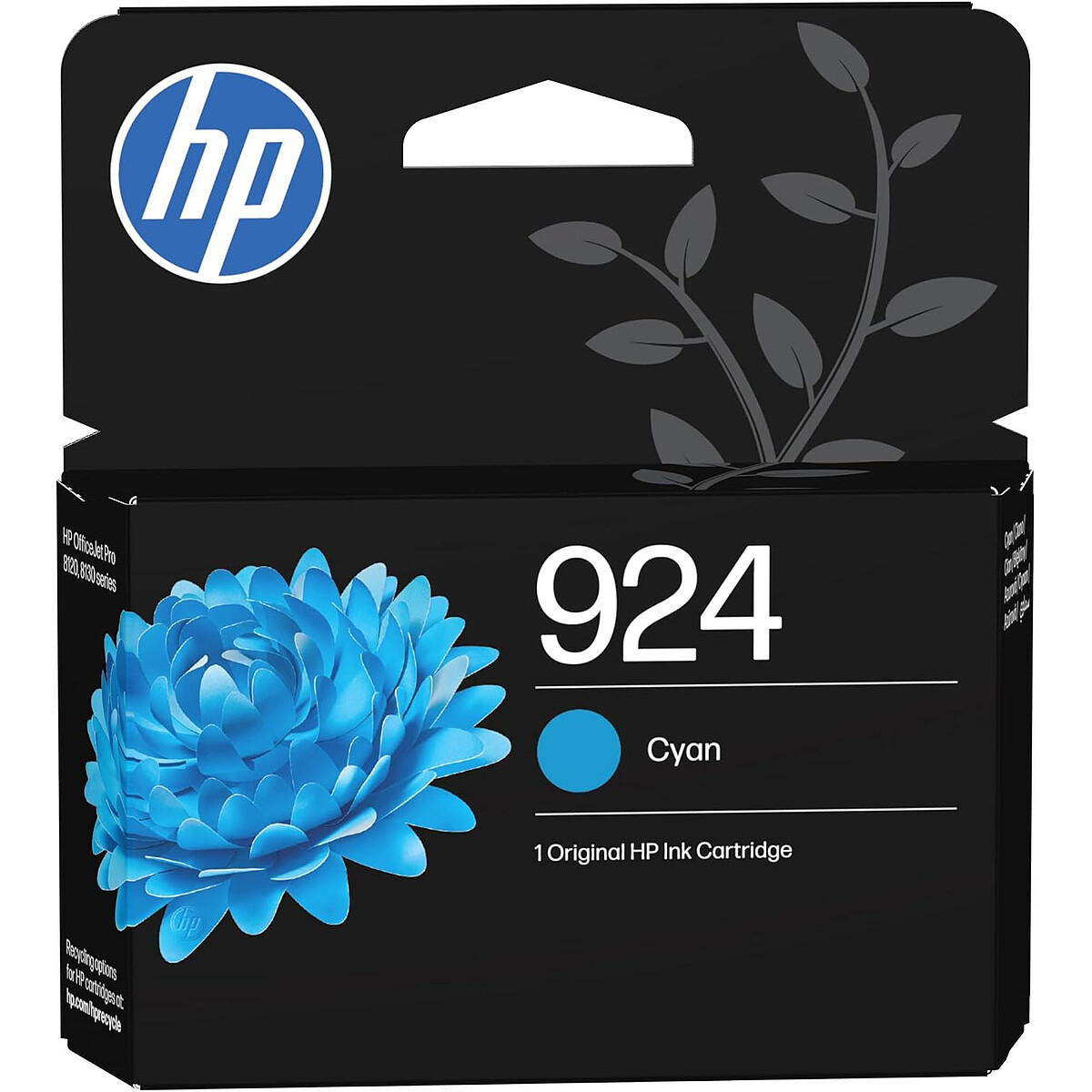 HP 924 cyan original Officejet cartouche d'encre