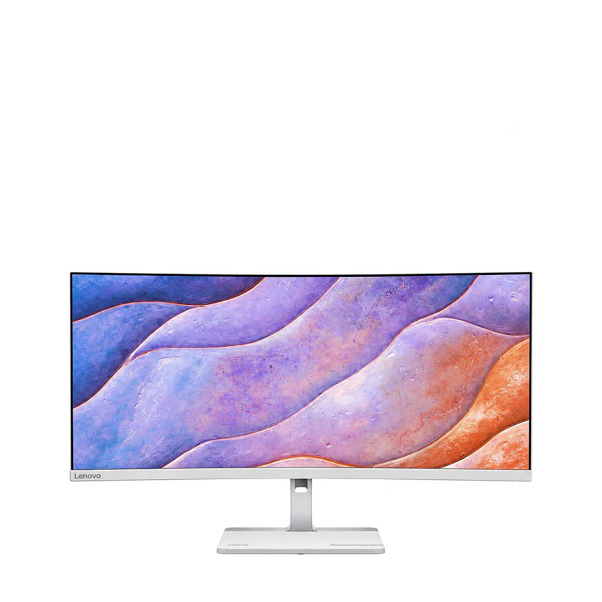 Écran PC Lenovo L34W 4C 34 UltraWide Quad HD 120Hz VA Courbé FreeSync Premium Hauteur réglable - vue 2
