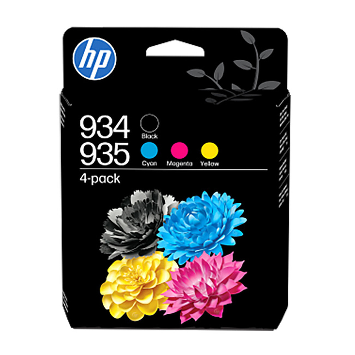 HP 934/935 (6ZC72AE-LS1) - Pack de 4 cartouches d'encre Noir/Cyan/Magenta/Jaune