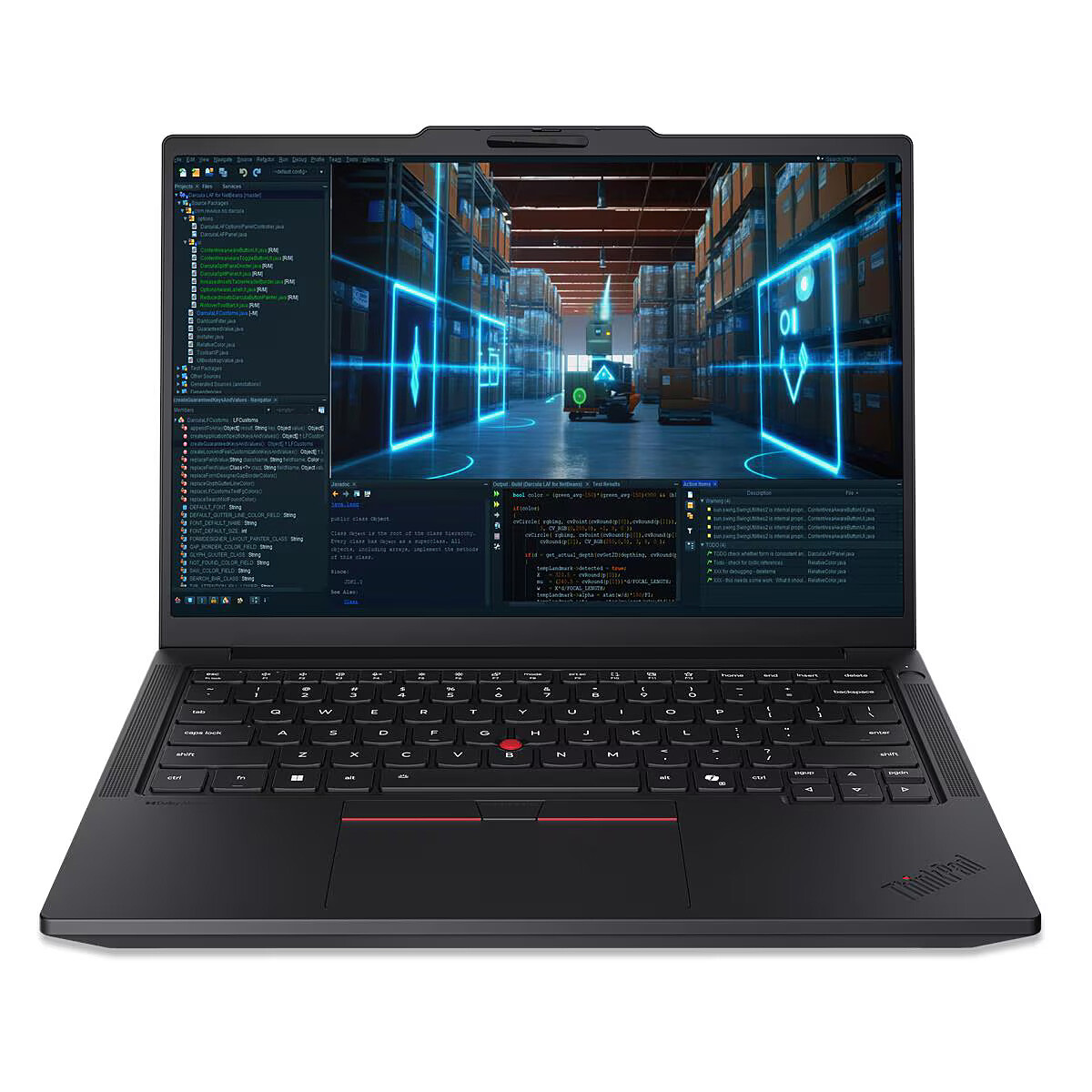 Lenovo ThinkPad P14s Gen 7 21X0 Copilot+ PC AI Workstation AMD Ryzen AI 7 PRO 450 / jusqu'à 5.1 GHz AMD PRO Win 11 Pro Radeon RAM SSD TCG Opal Encryption 2 NVMe 14 IPS 1920 x 1200 Gigabit Ethernet Wi Fi... - vue 3