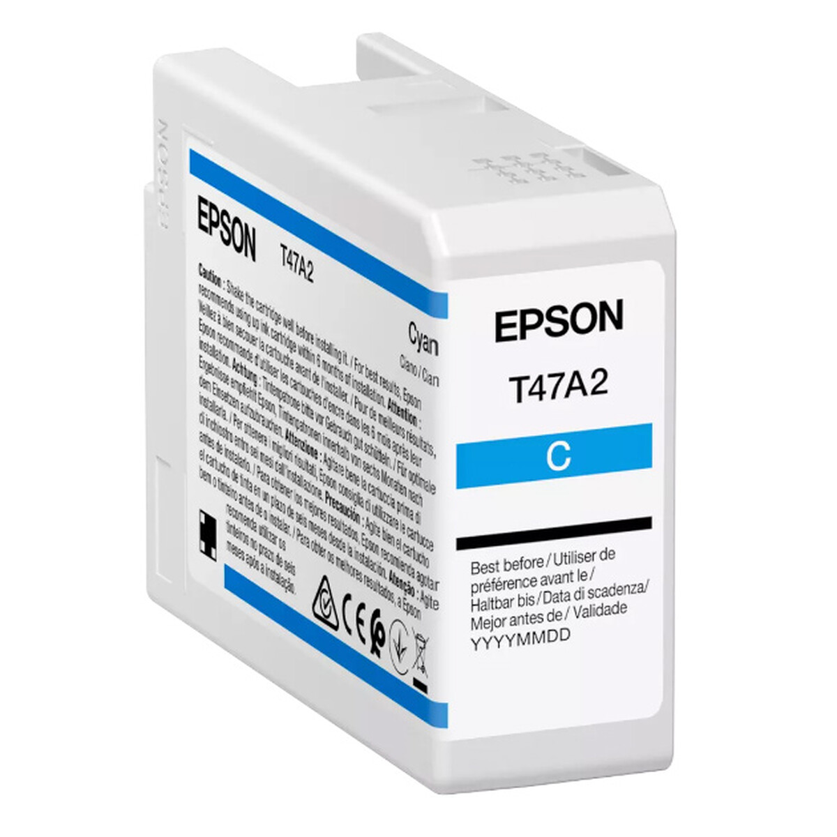 Epson C13T47A200 Cartouche Cyan - vue 7