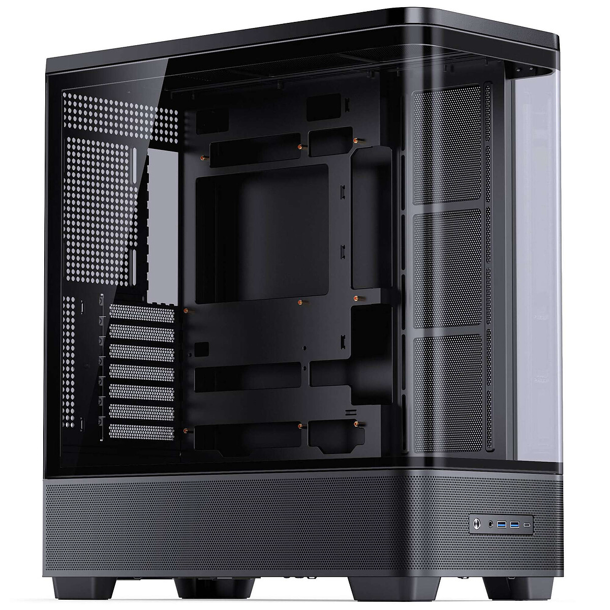 Boîtier PC Jonsbo TK 5 Midi Tower Verre ATX - vue 2