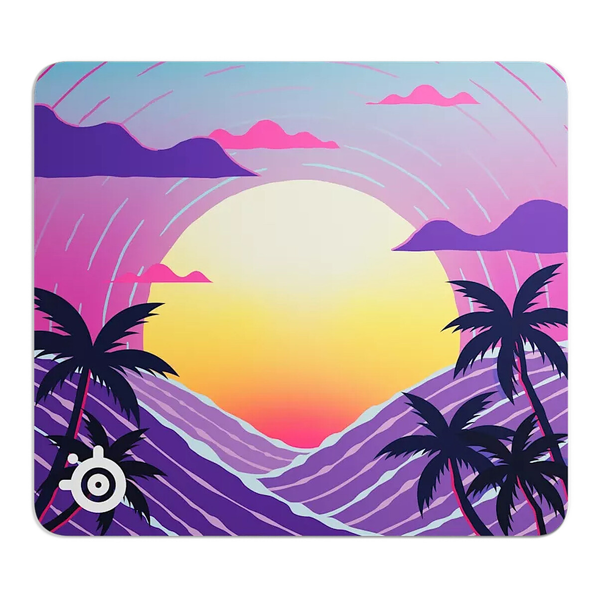 SteelSeries QcK L (Neon Sunset)