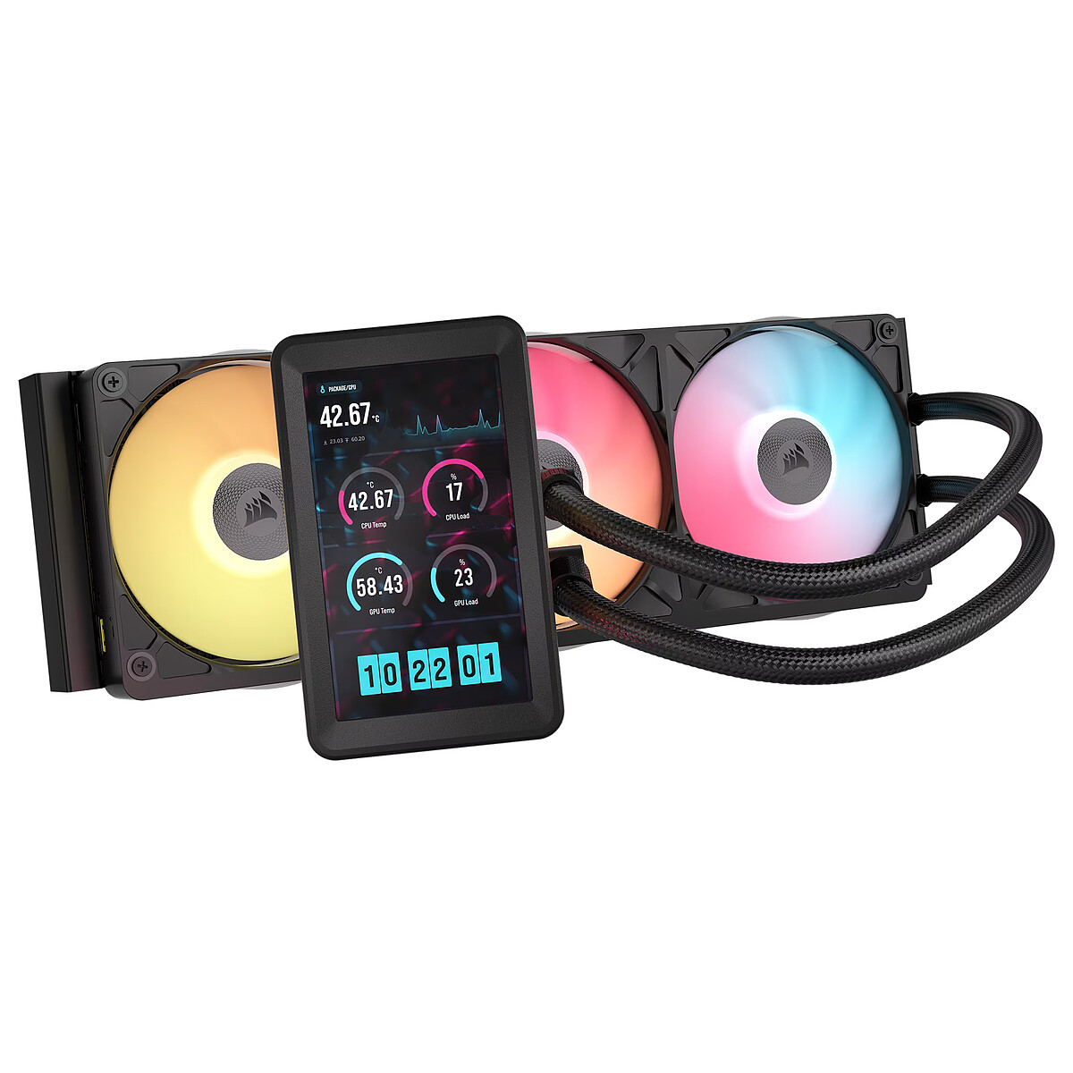 Corsair iCUE LINK TITAN II 360 RX LCD (Noir)