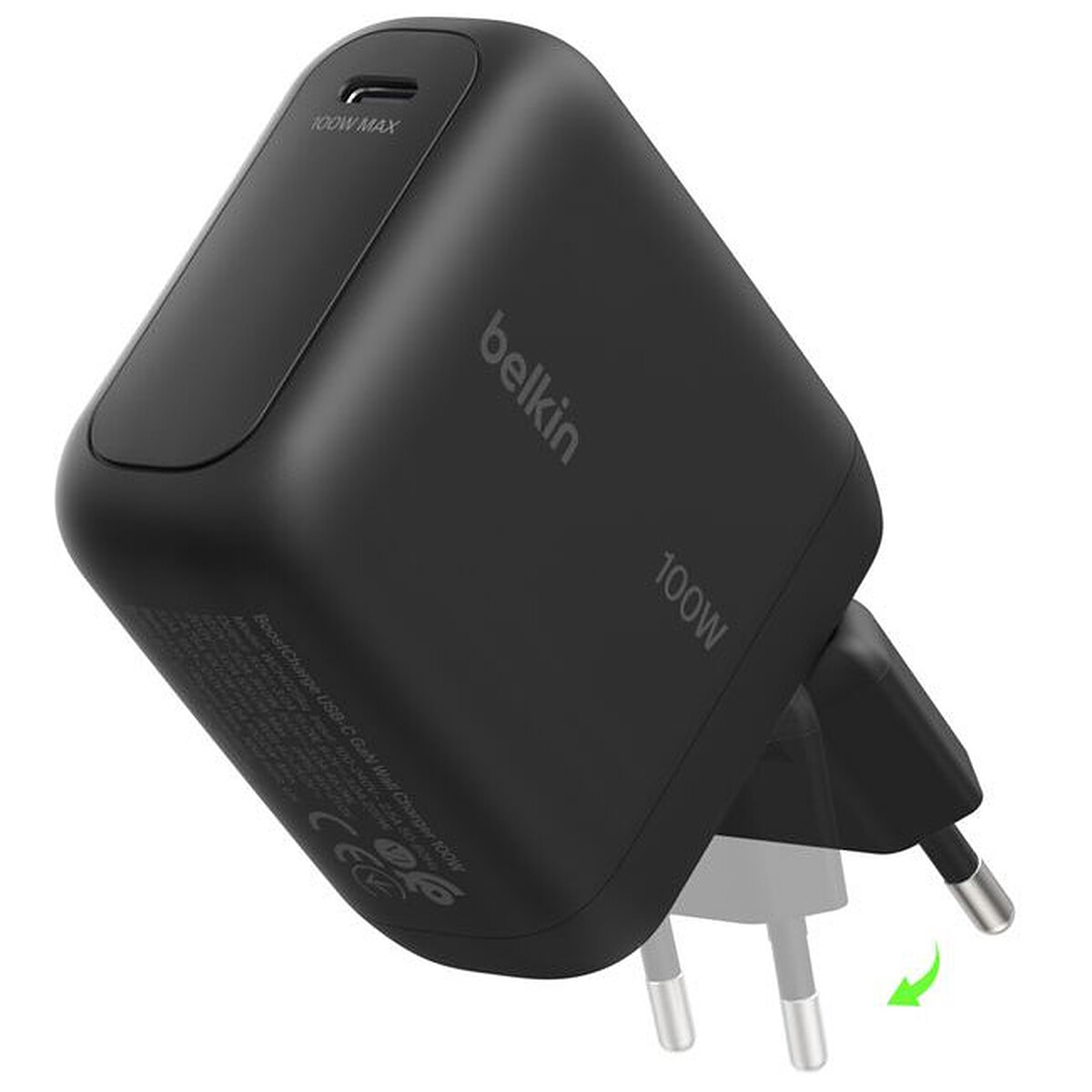 Belkin Chargeur USB-C 100 W (Noir)