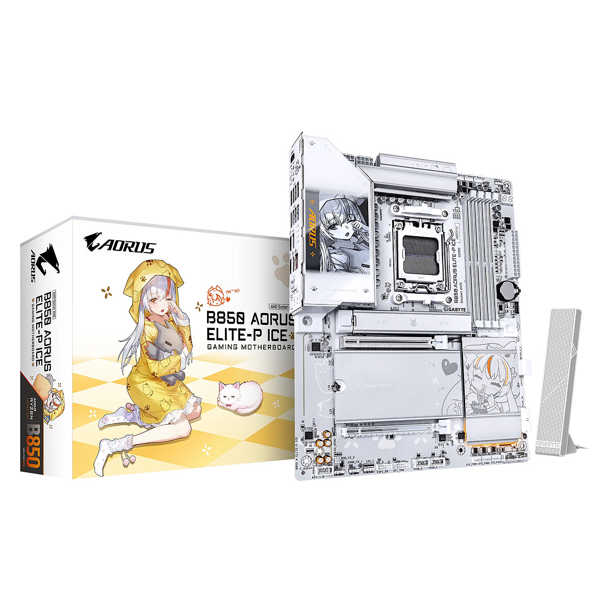 GIGABYTE B850 AORUS ELITE P ICE Carte Mère - vue 6