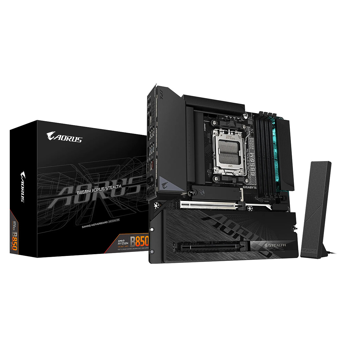 GIGABYTE B850M AORUS STEALTH Carte Mère - vue 10