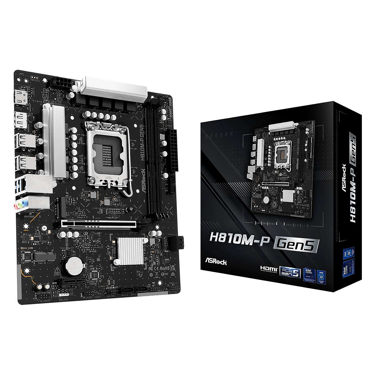 Asrock H810m-P Gen5 - Image 2