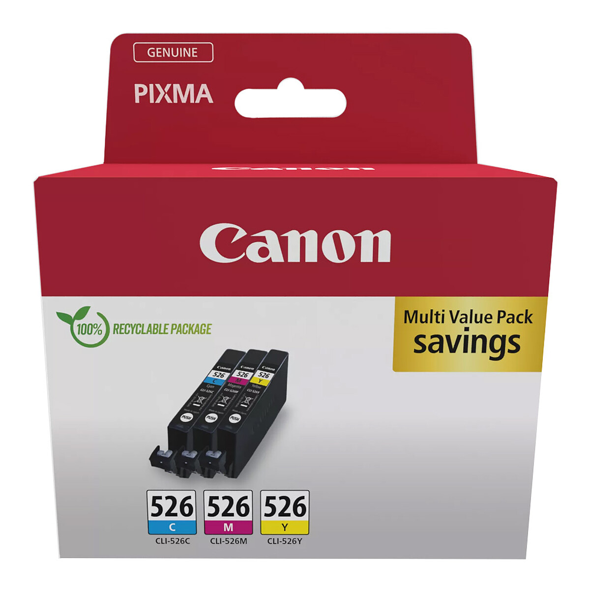 Canon Multipack CLI-526 C/M/Y