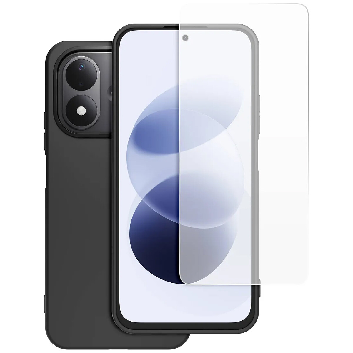 Made For Xiaomi Pack Coque Et Verre Trempé Redmi Note 17