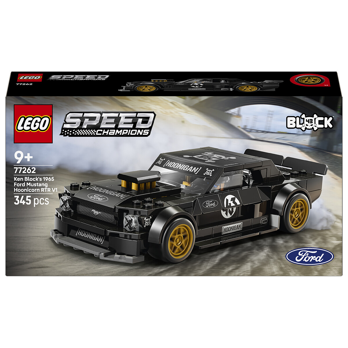 LEGO Speed Champions 77262 La Ford Mustang Hoonicorn V1 de 1965 de Ken Block