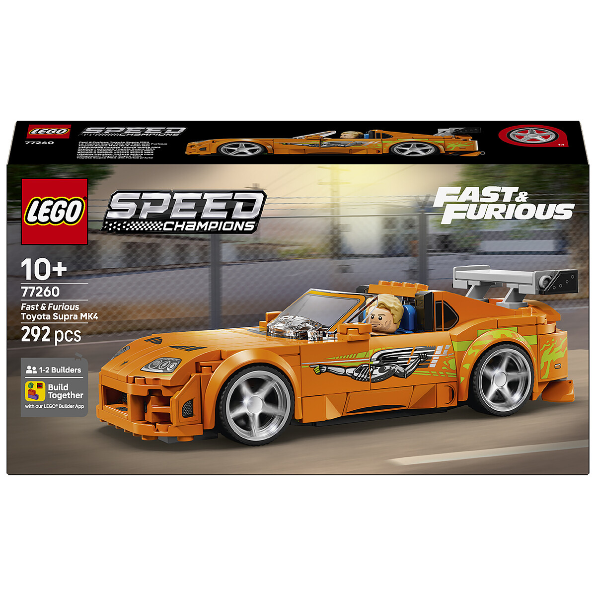LEGO Speed Champions 77260 La Toyota Supra MK4 de Fast and Furious